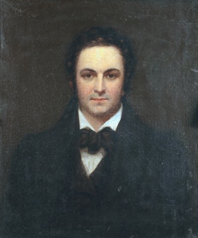 Portret van Lewis F. Linn door Sarah Miriam Peale